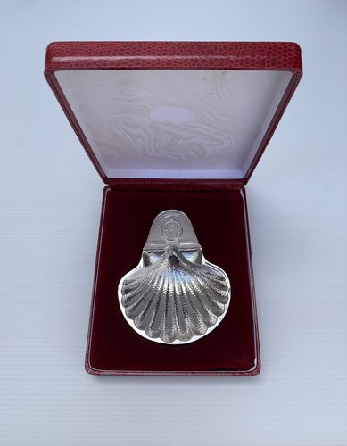 Taufmuschel aus 925er silber - aus,