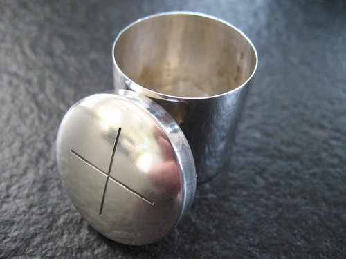 Salbgefäß silber 925 - salbgefäß,